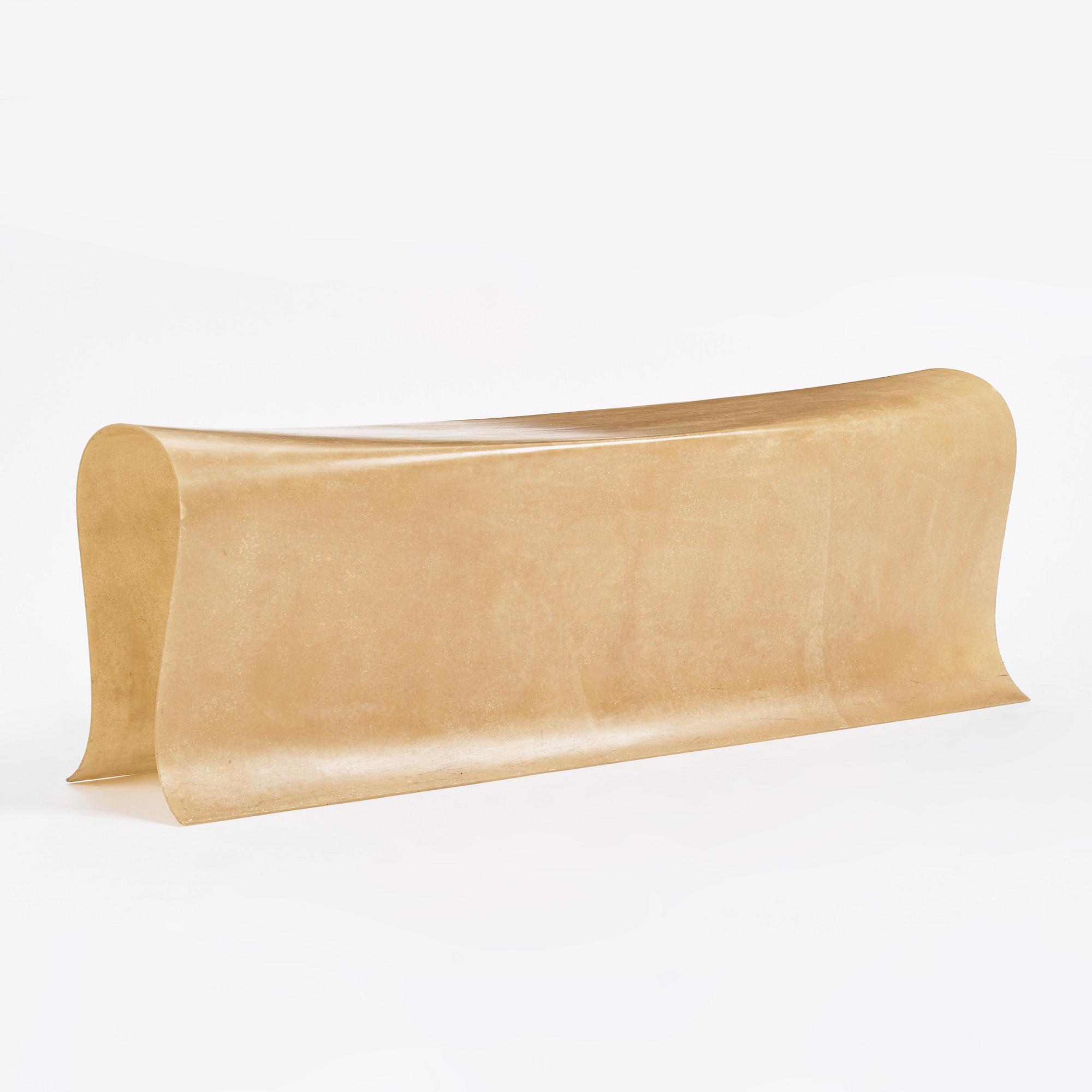 Olivier Gregoire, bänk, "Fold", first edition, Acne Studios, 2010.