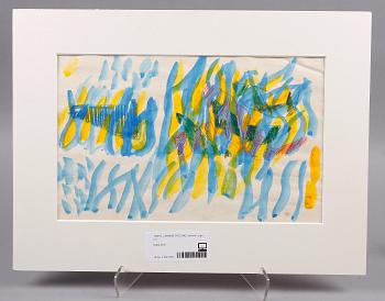 LENNART RODHE, akvarell, sign.