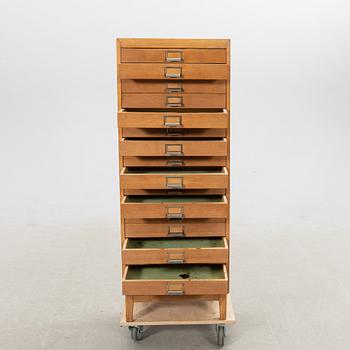 Archive cabinet 1950s/60s.