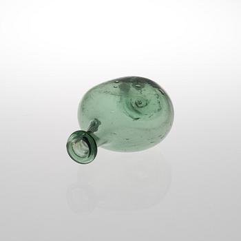GLASFLASKA, Finland 1800-tal.
