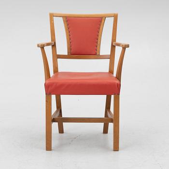 Josef Frank, a model B2163 armchair, Svenskt Tenn.