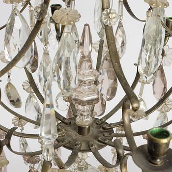 Chandelier, Baroque style, early 20th century.