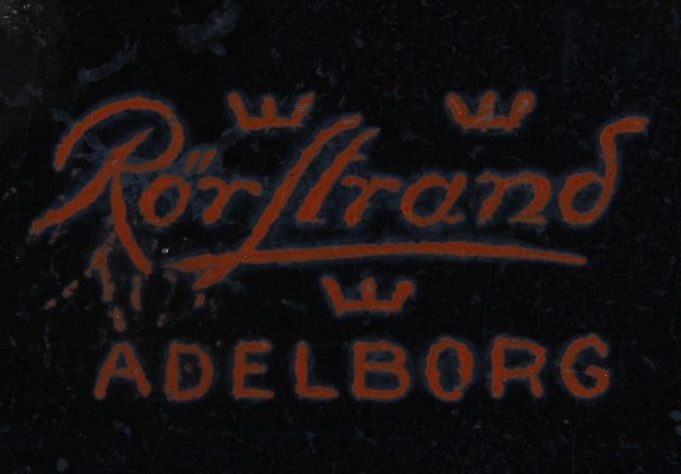 FRUKTSERVIS, 12 delar, fajans, Adelborg för Rörstrand, 1900-tal.