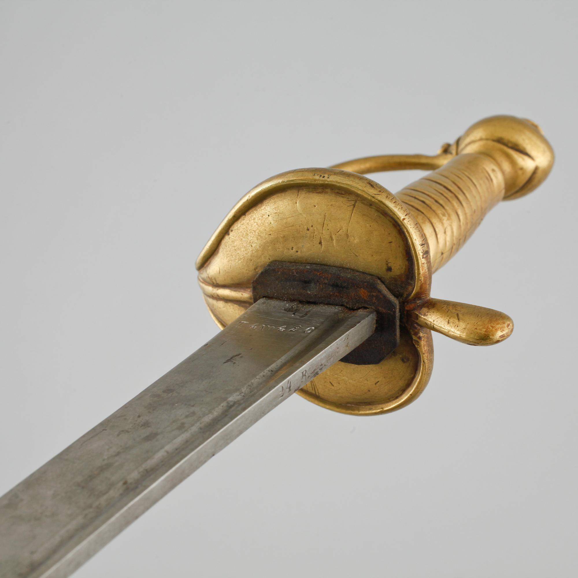 HUGGARE, för infanteriet, m/1748-1856.