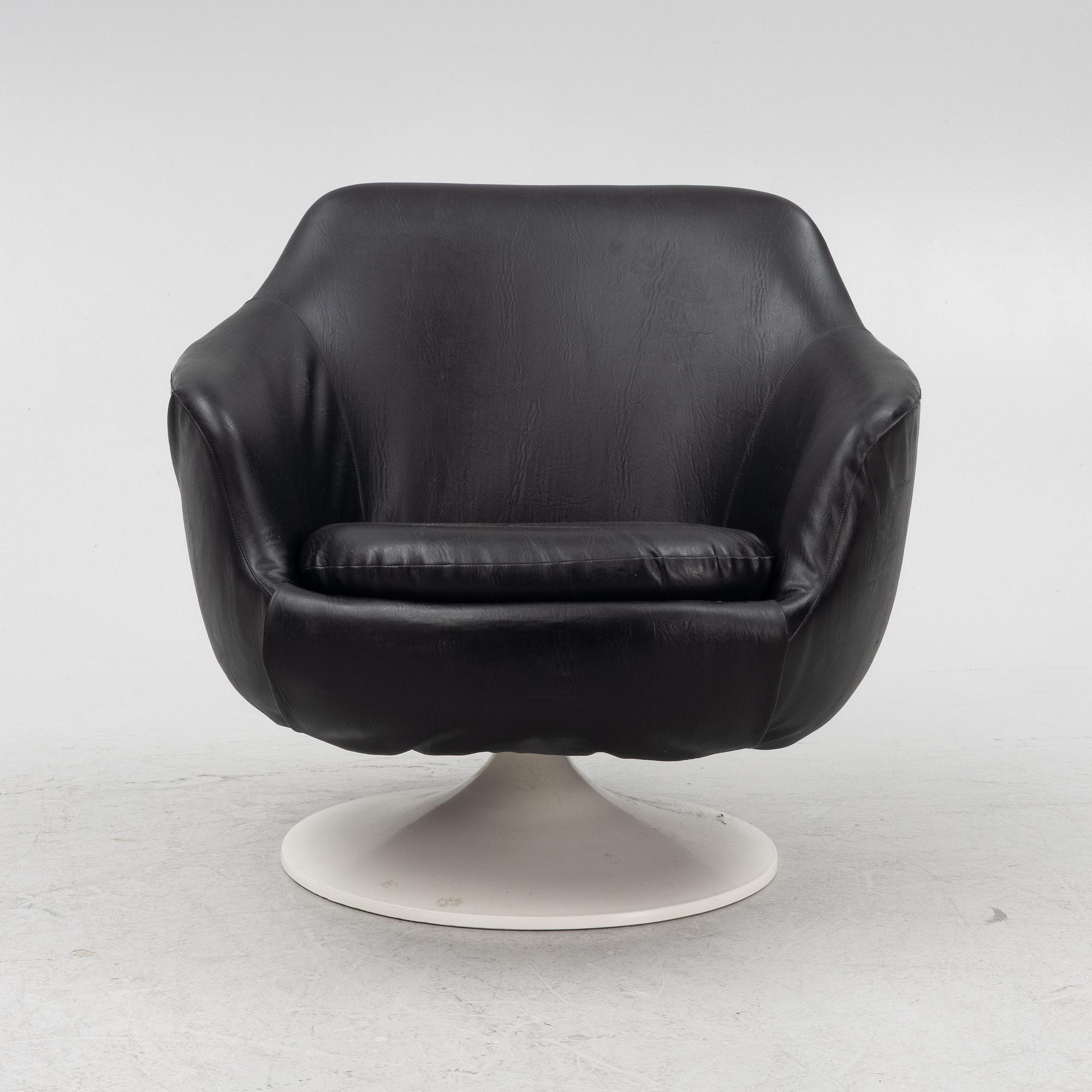 Fåtölj, Swedfurn, Slätte möbler, Töreboda, 1900-talets andra hälft.