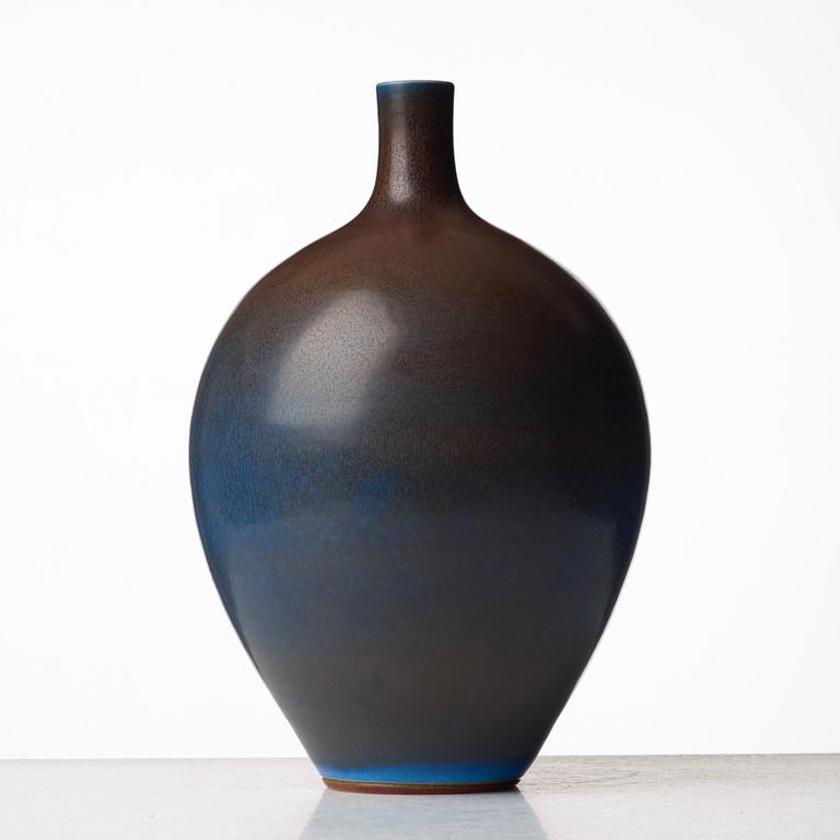 Berndt Friberg, vas, stengods, Gustavsbergs studio 1967.