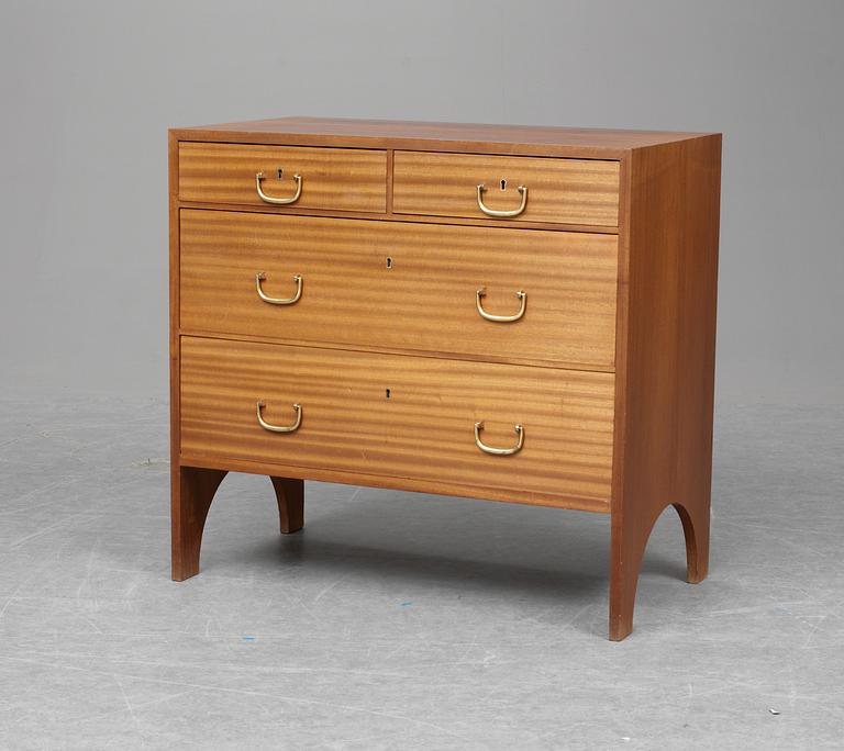 A Josef Frank mahogany chest of drawers, Firma Svenskt Tenn.