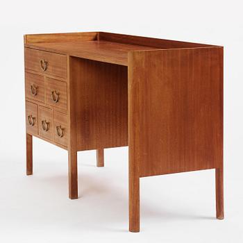 Josef Frank, a mahogany dressing table model "B 521", Firma Svenskt Tenn, probably 1950s.