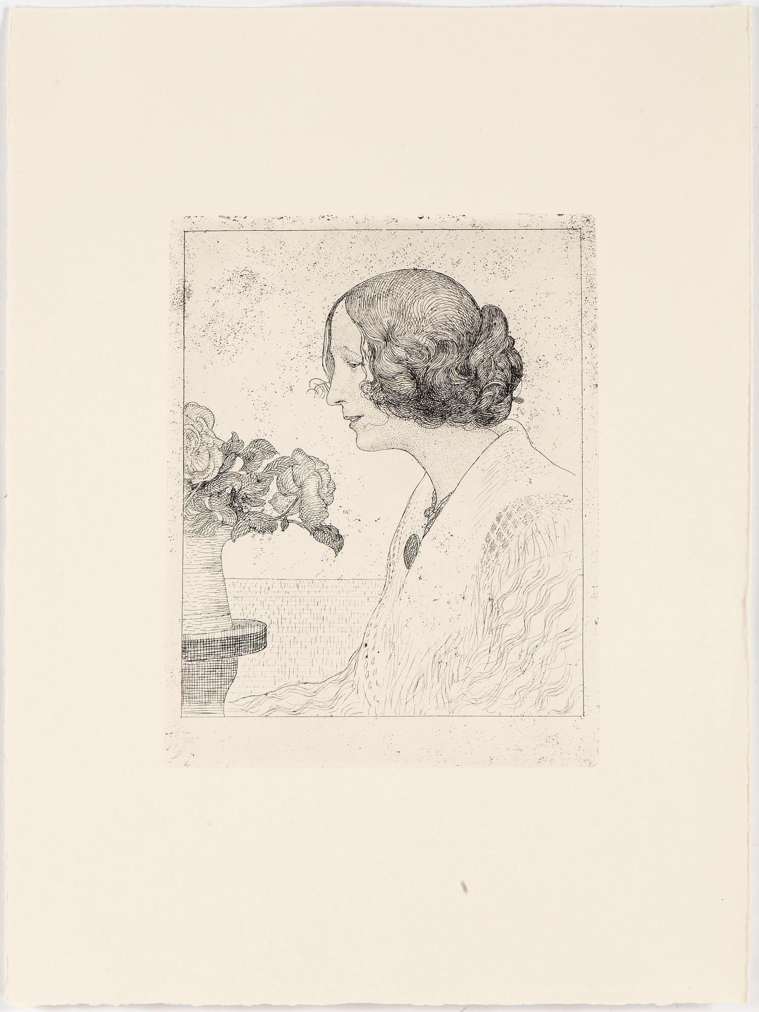 CARL LARSSON, 6 st, gravyrer, Uppsala 1983.