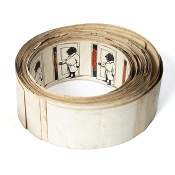 Zoetrope / picture wheel, late 19th century.