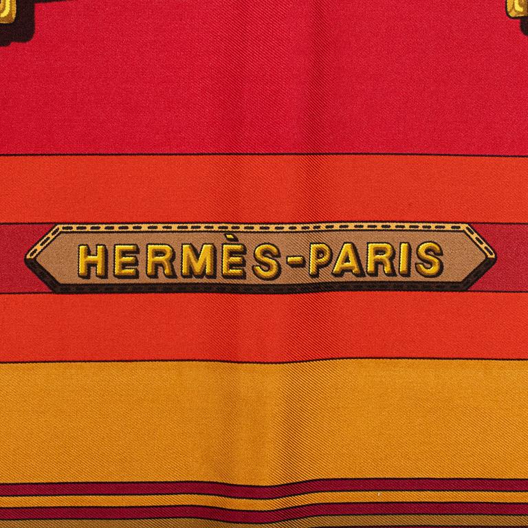 Hermès, scarf, "Sangles".