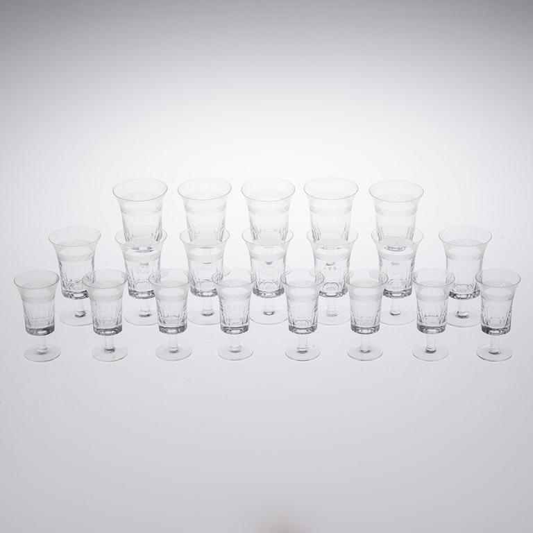 GLASSERVIS, 20 DELAR, "Antica", Notsjö.