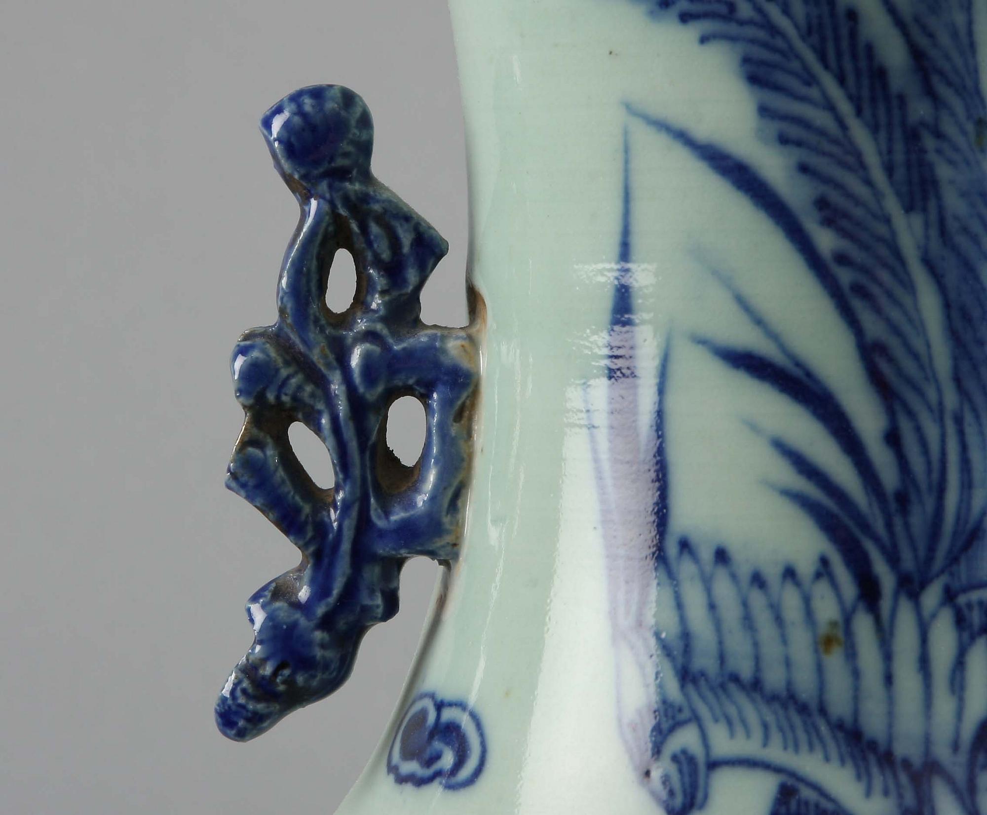 GOLVVAS, porslin. Kina, 1800-tal.