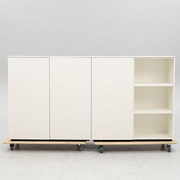 Rodolfo Dordoni cabinet, a pair, "Harvey", Minotti.
