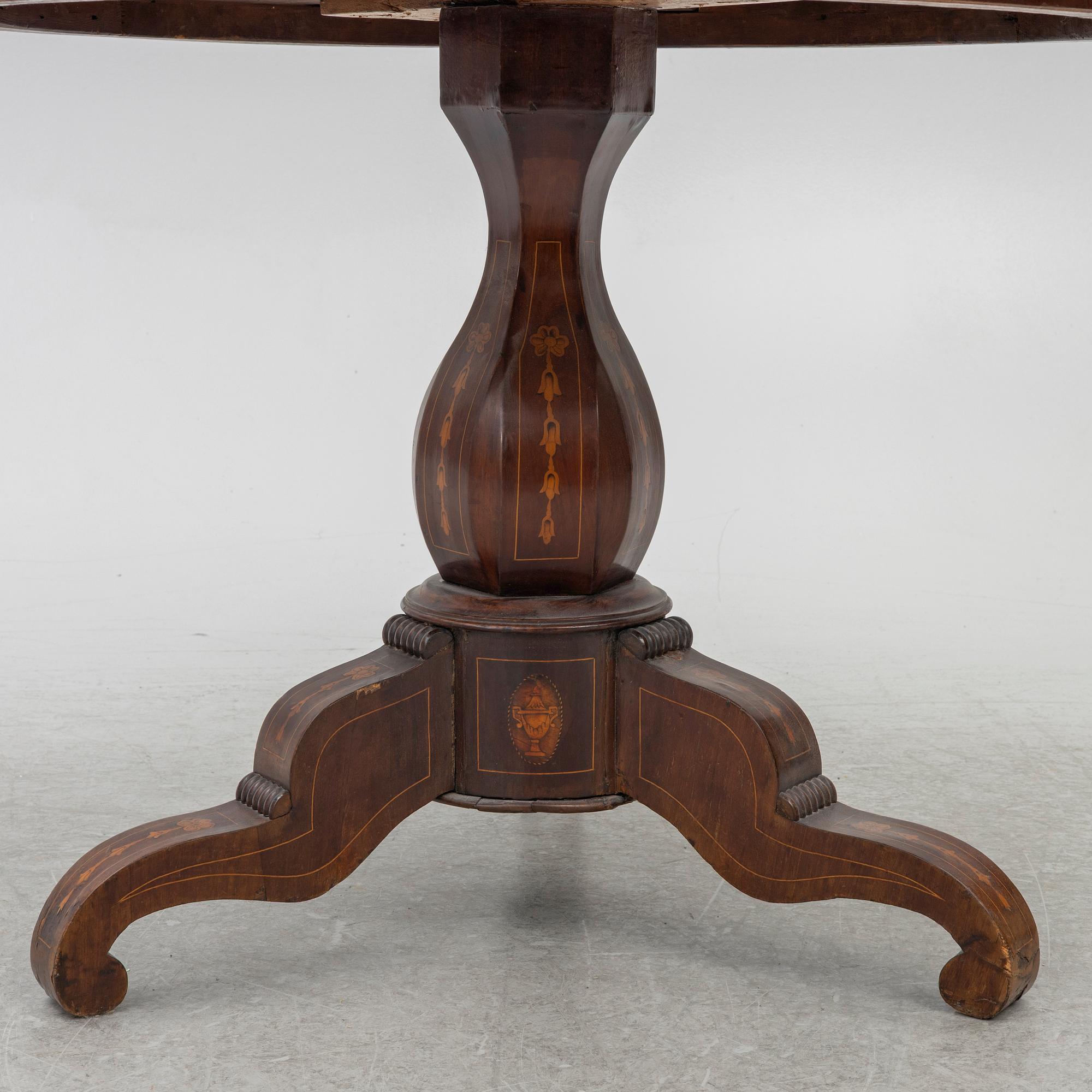 A 19th century table.