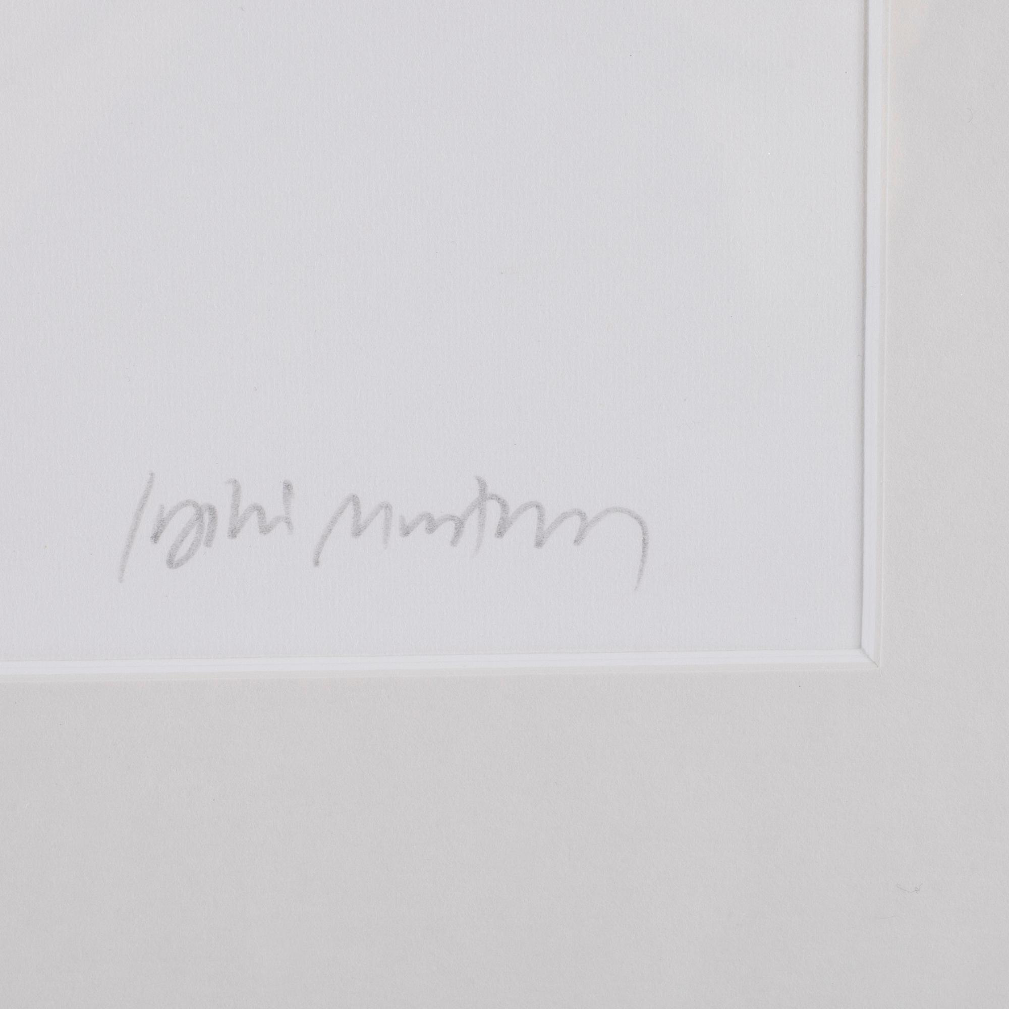 JYRKI MUSTONEN, serigrafi, signerad, numrerad 17/115.