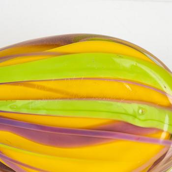 Christopher Ramsey & Fredrik Nielsen, a glass sculptire of a duck, Boda, Sweden 2009.