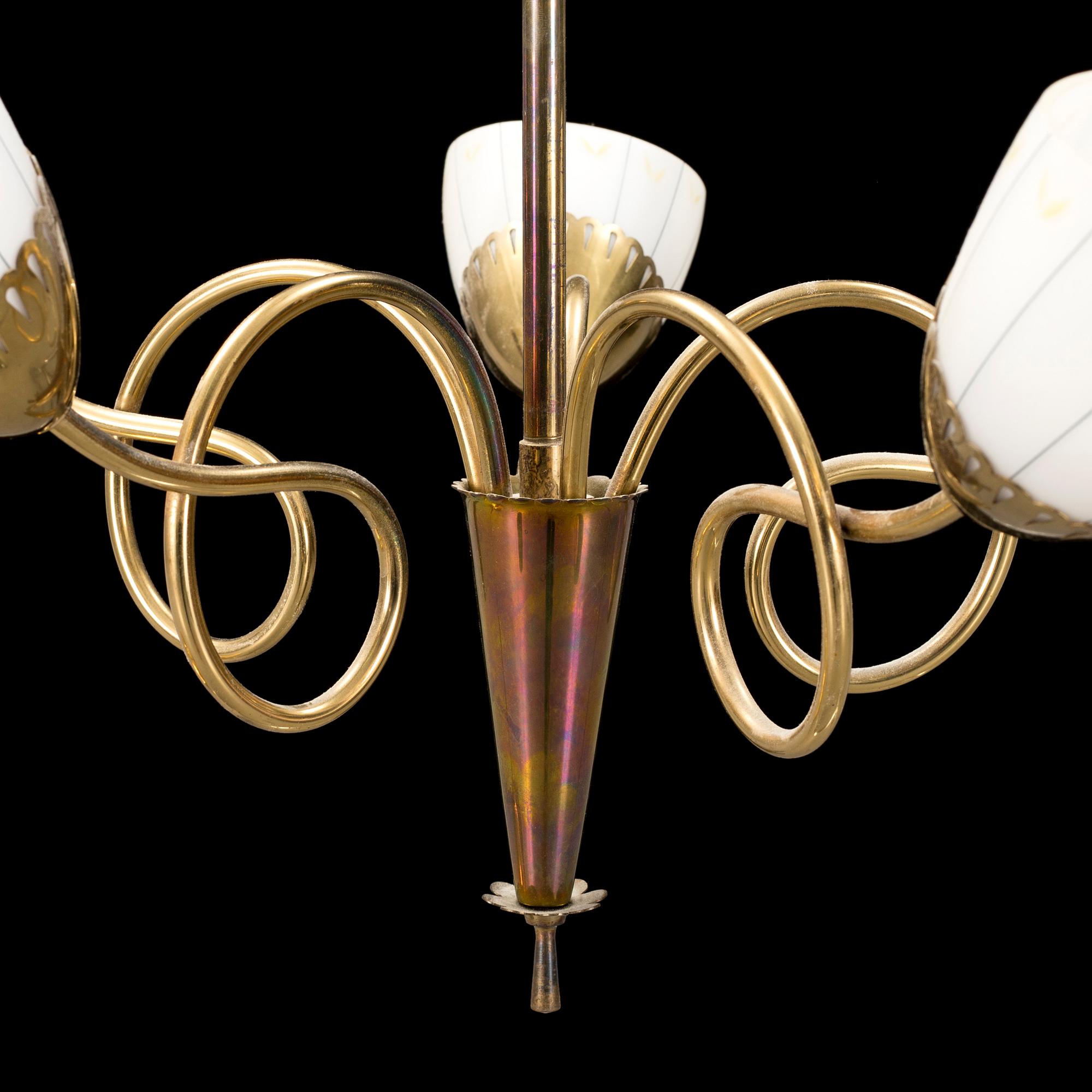 a 1950's ceiling light.