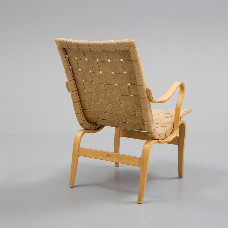 BRUNO MATHSSON, fåtölj, "Eva", för Karl Mathsson, Värnamo. 1900-talets andra hälft.