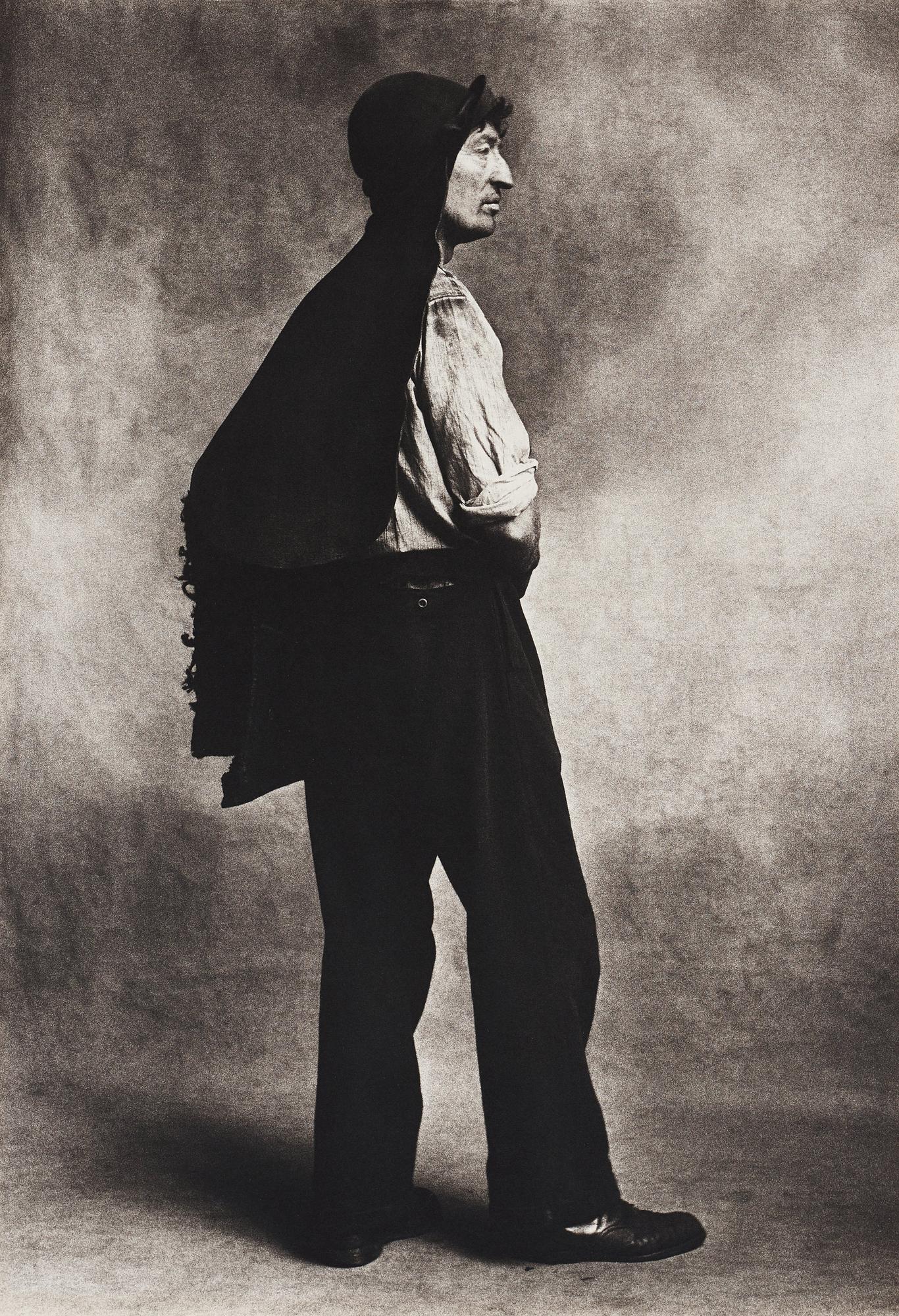 Irving Penn, "Coalman, London, 1950".
