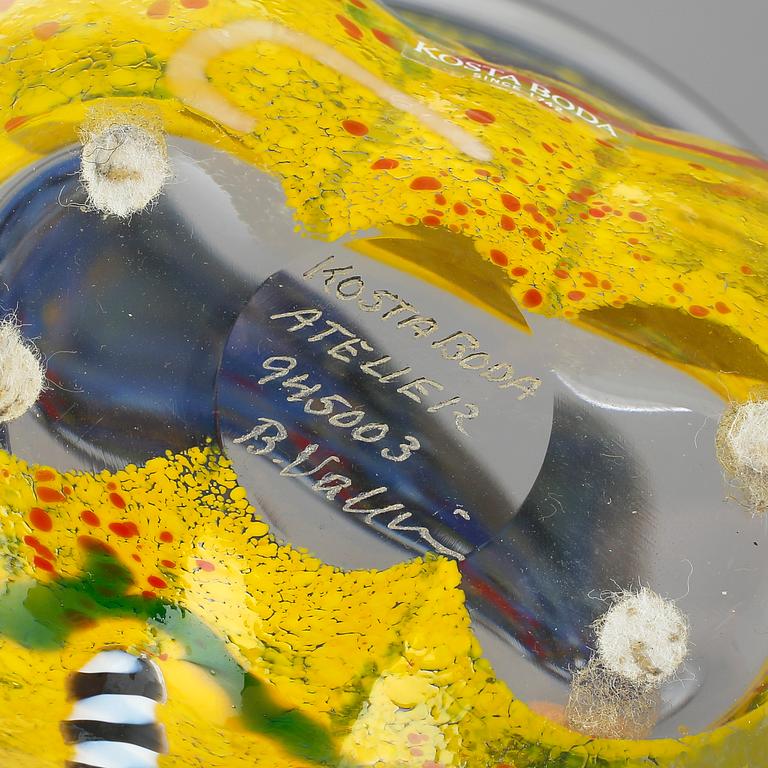 VASER OCH GLAS, 4 delar, Bertil Vallien, Kosta boda.