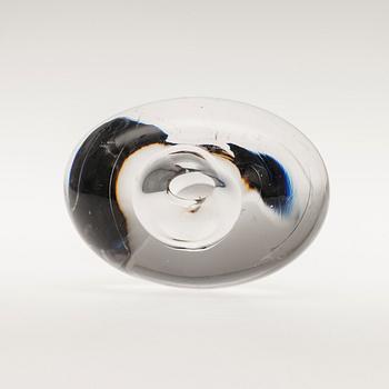 GLASSKULPTUR, "Hjärta", signerad Timo Sarpaneva, Iittala -56.