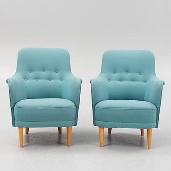 Carl Malmsten, armchairs, a pair, "Samsas", OH Sjögren.