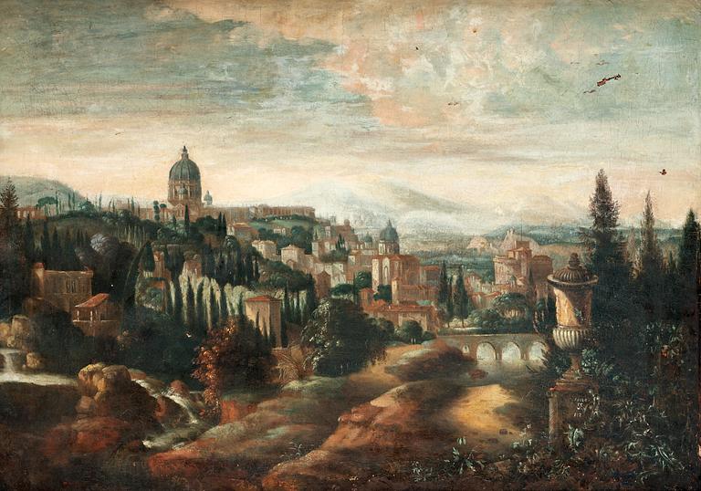 Seger de Vries, Capriccio över Rom.