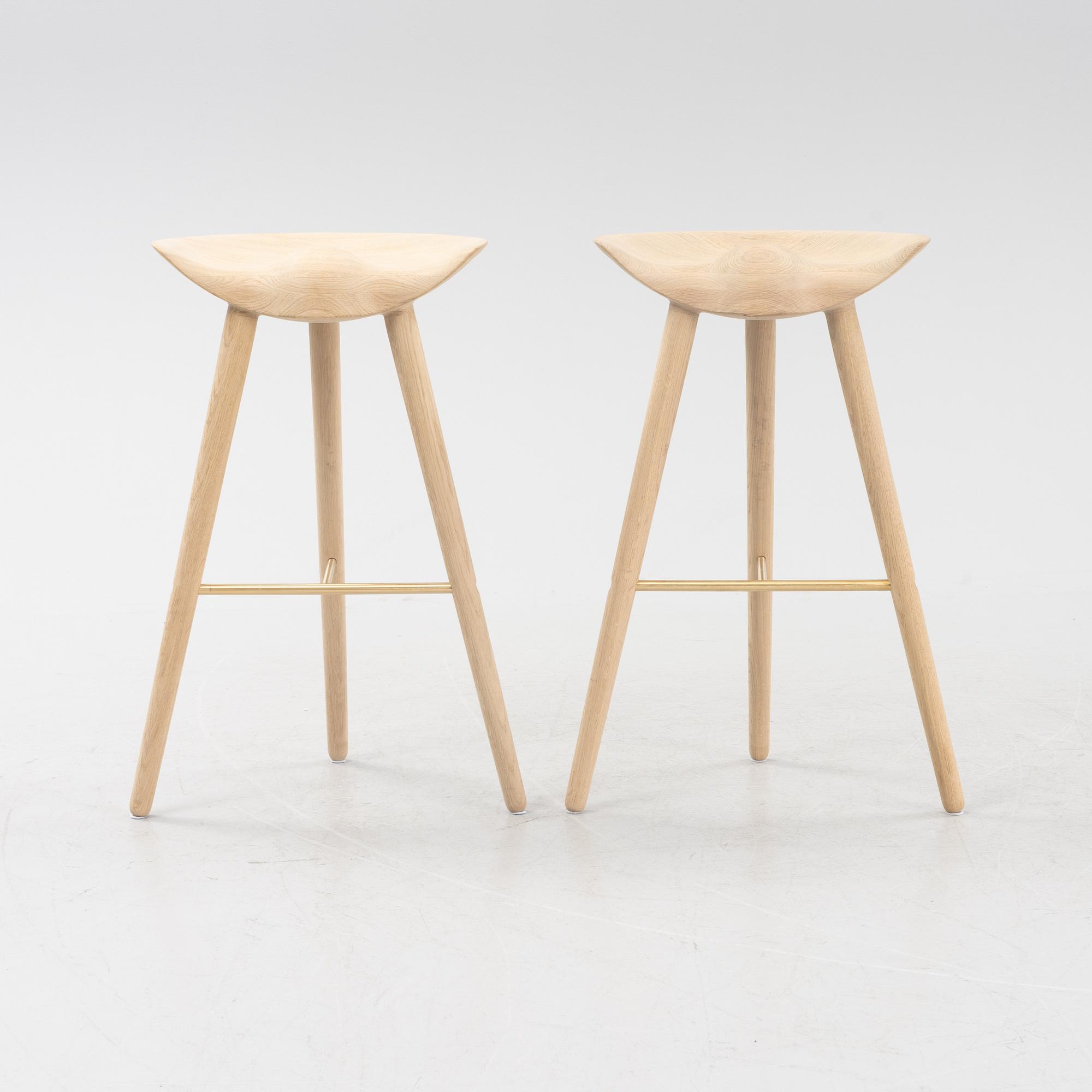 Flemming Lassen, Barstolar ett par, ML42, by Lassen, Danmark, formgivna 1942.