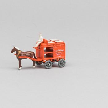 LESNEY MATCHBOX SERIES HORSE DRAWN MILK FLOAT RW 07A-2.
