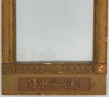 A Swedish Empire mirror, first half of the 19th century.