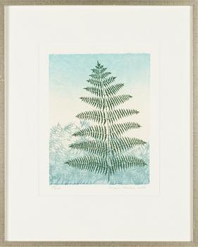 Inari Krohn, etching, signed and dated 2016, numbered 28/100.