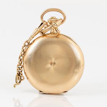 Halda Fickurfabrik, pocket watch, hunter, 52 mm.