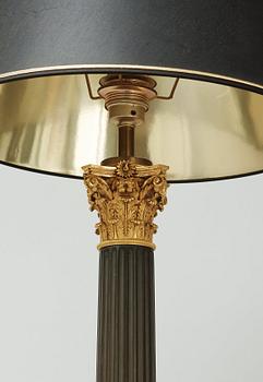 A French late Empire 19th century table lamp.