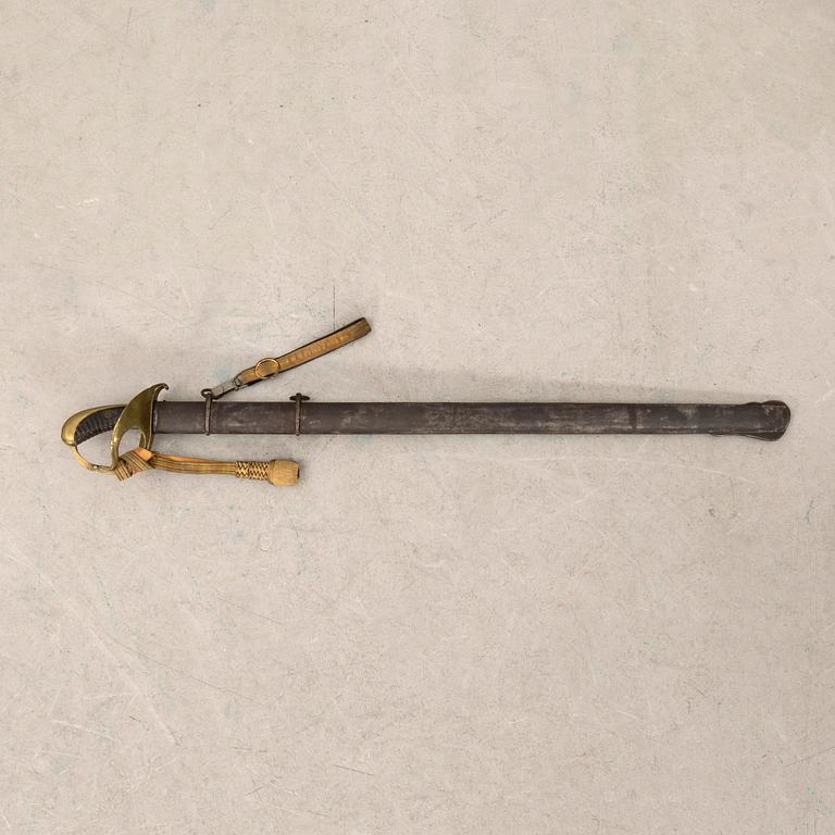 Sabre, m / 1842 for the cavalry, Eskilstuna Jernmanufaktur, 19th century.