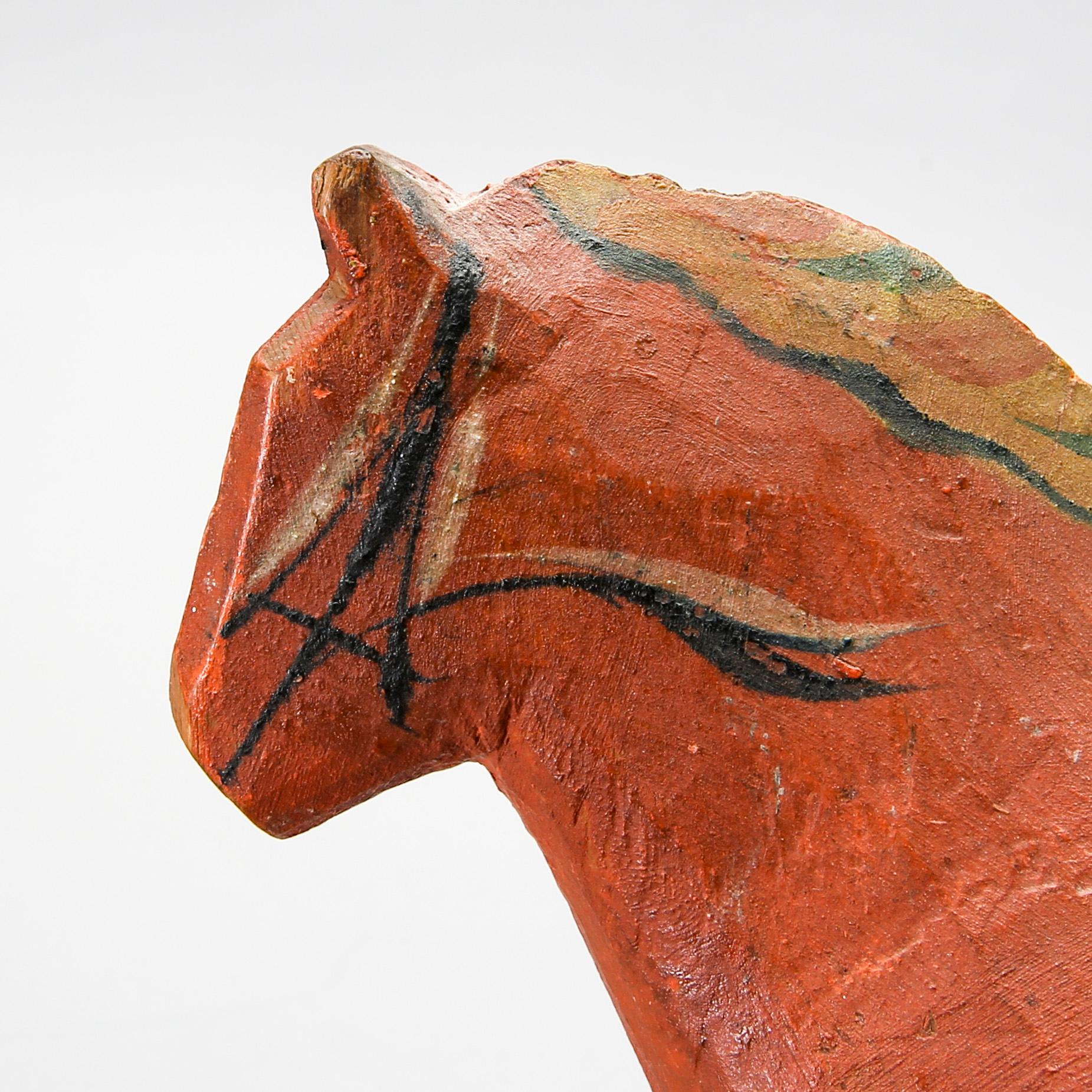 Dalahäst, Vattnäs/Bergkarlås, 1900-talets början.