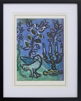 Marc Chagall, Jerusalem windows, two pieces.