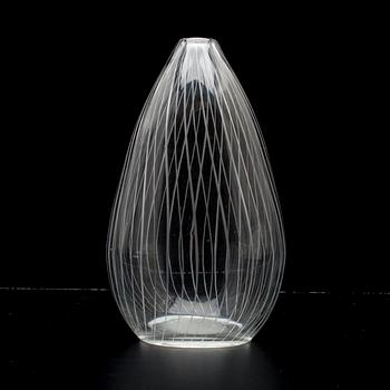 KONSTGLAS, signerad Tapio Wirkkala, Iittala.