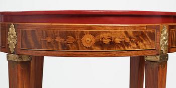 The von Essen Haupt table, by Georg Haupt (master in Stockholm 1770-1784), not signed.