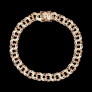 ARMBAND, 18k guld. Vikt ca 19 g. 1900-talets andra hälft.