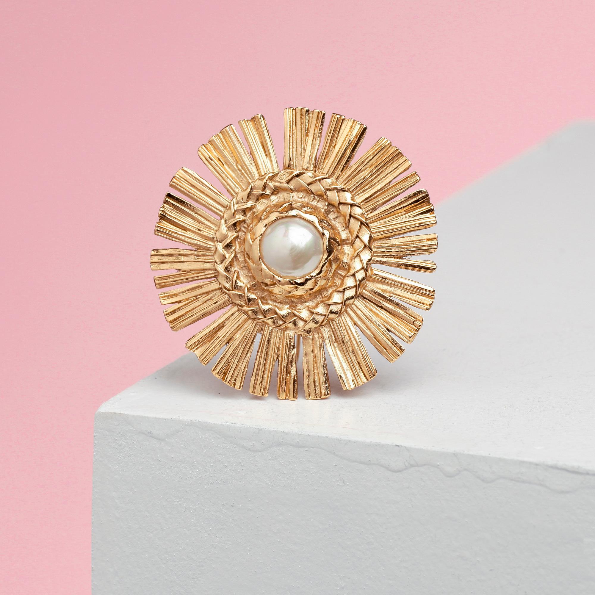 BROOCH, Yves Saint Laurent.