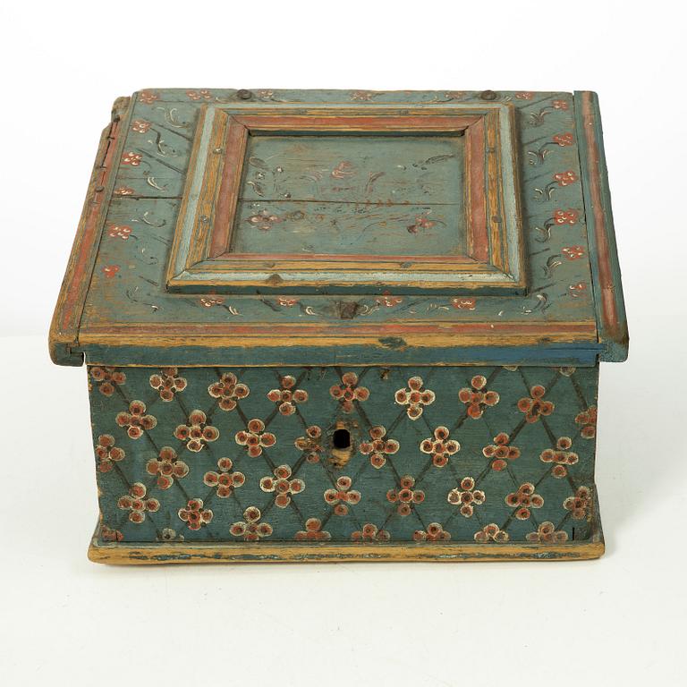 Skrin, allmoge, Jämtland, daterat 1785.