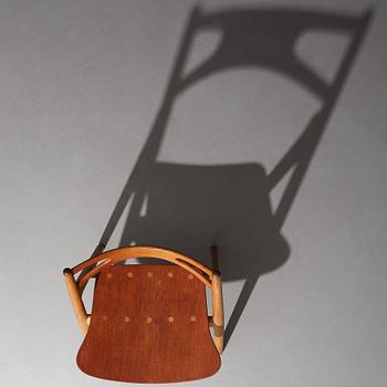 HANS J WEGNER, stol "CH 29 /Savbukkestolen", Carl Hansen & Søn, Danmark, 1950-60-tal.