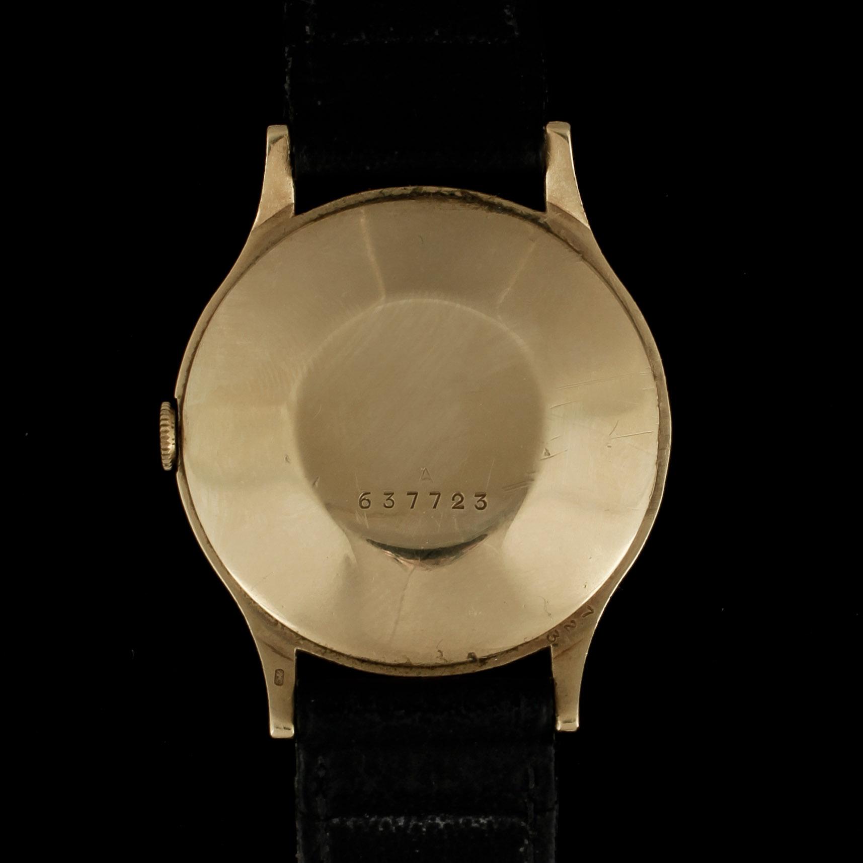 ARMBANDSUR, 18 k guld. Jaeger-LeCoultre, omkring 1900-talets mitt.