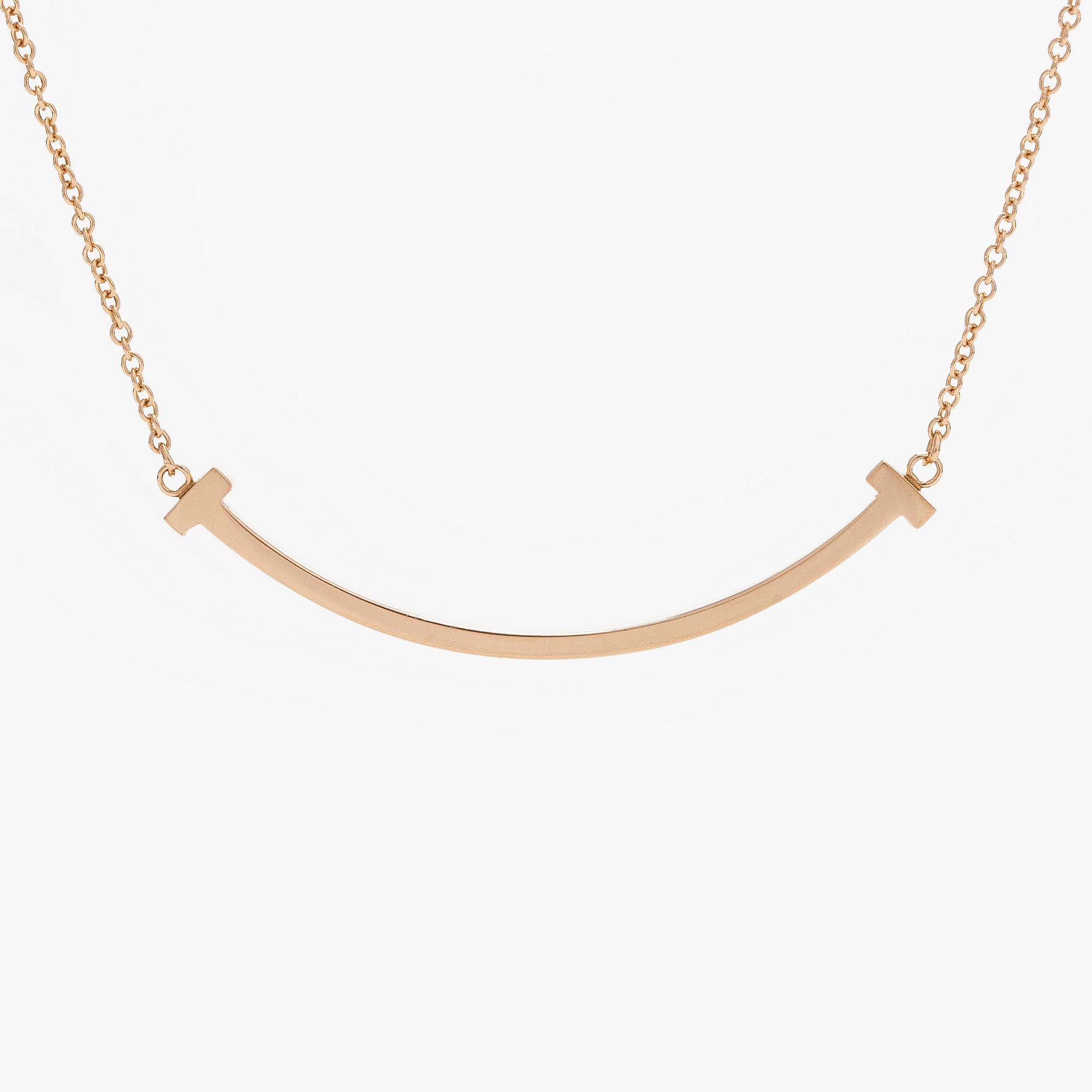 Tiffany & Co, kaulakoru, "T Smile", 18K kultaa.