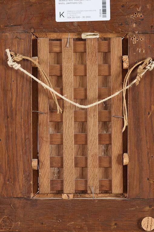 Sebastiaen Vrancx Circle of, SEBASTIEN VRANCX, circle of, oil on panel, signed with initials VS(?).