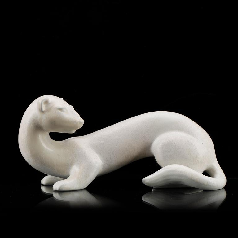 FIGURIN, stengods. Gunnar Nylund, Rörstrand, signerad.