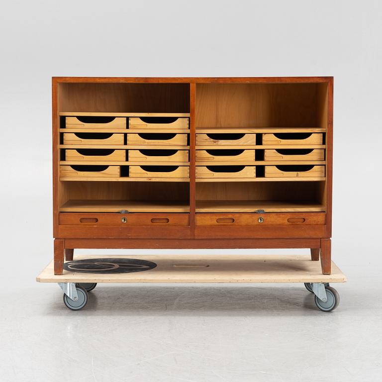 A mid 20th century archive cabinet.