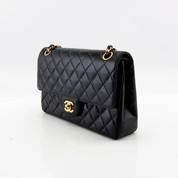 Chanel, väska " Double flap bag"vintage 1980-tal.