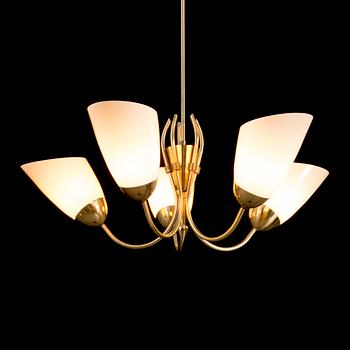 A mid-20th century 'ER92/5' chandelier for Itsu Finland.